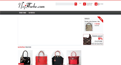 Desktop Screenshot of najtorbe.com